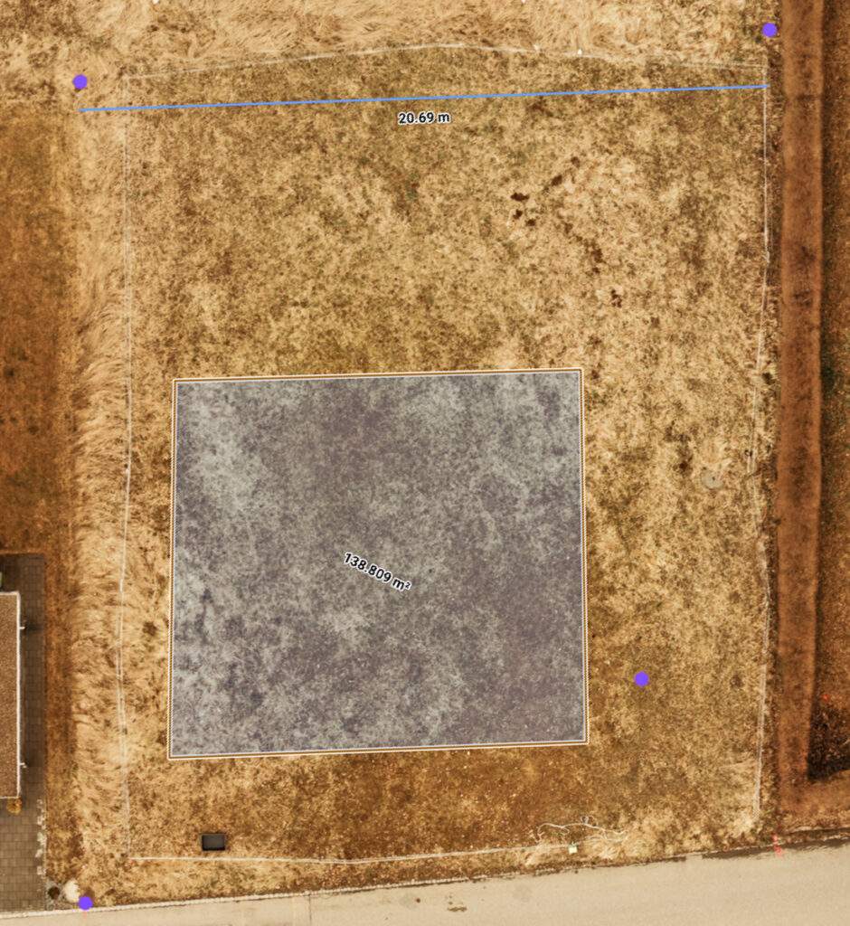 Measure Pery annotated map